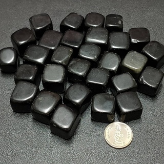 ภาพขนาดย่อของสินค้าหินออบซิเดียนทรงลูกเต๋า Obsidian