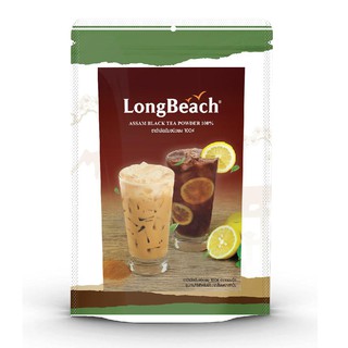 ลองบีชชาดำอัสสัมชนิดผง 100% LongBeach Assam Black Tea 100% รหัส 1651