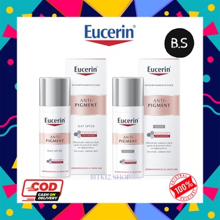 (SPOTLESS BRIGHTENING NIGHT / DAY) Eucerin Anti Pigment Night Cream 50ml / Day Cream SPF30 50ml