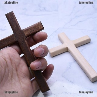 [takejoyfine] ไม้กางเขนคริสเตียน ขนาดใหญ่ 12 ซม. (4.7 นิ้ว) สําหรับแขวนผนัง
