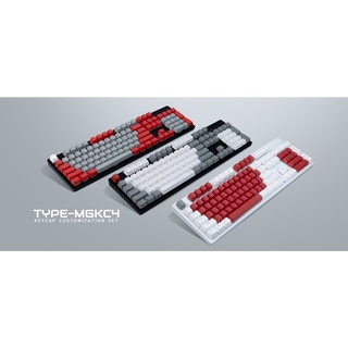 สินค้า EGA TYPE MGKC4 Keycaps คีย์แคป ไทย / อังกฤษ วัสดุพลาสติก PBT คีย์แคป 106 ปุ่ม ไฟทะลุทุกตัว ใส่กับคีย์บอร์ดแมคคานิคอลได้