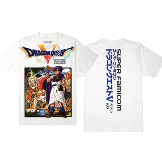 เสื้อยืดโอเวอร์ไซส์QW DQ Bootleg (MAC) เสื้อยืดสีขาว พิมพ์ด้วยระบบ DTGS-3XL