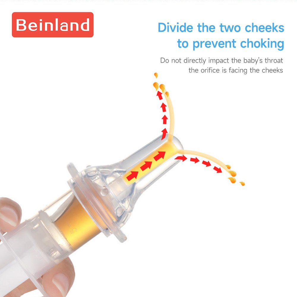 beinland-ชุดอุปกรณ์เข็มฉีดยา-ช้อน-และแปรงสีฟัน-สําหรับเด็กทารก-5-ชิ้น