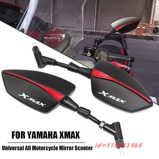 กระจกมองหลัง 8 มม. 10 มม. สําหรับรถจักรยานยนต์ สกูตเตอร์ YAMAHA XMAX300 XMAX400 XMAX X-MAX XMAX 125 XMAX250 XMAX 300 400