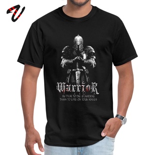 เสื้อยืดผ้าฝ้ายพิมพ์ลายขายดี Swag เสื้อยืดแขนสั้น คอกลม ผ้าฝ้าย 100% พิมพ์ลาย Warrior Code 3D สําหรับผู้ชาย