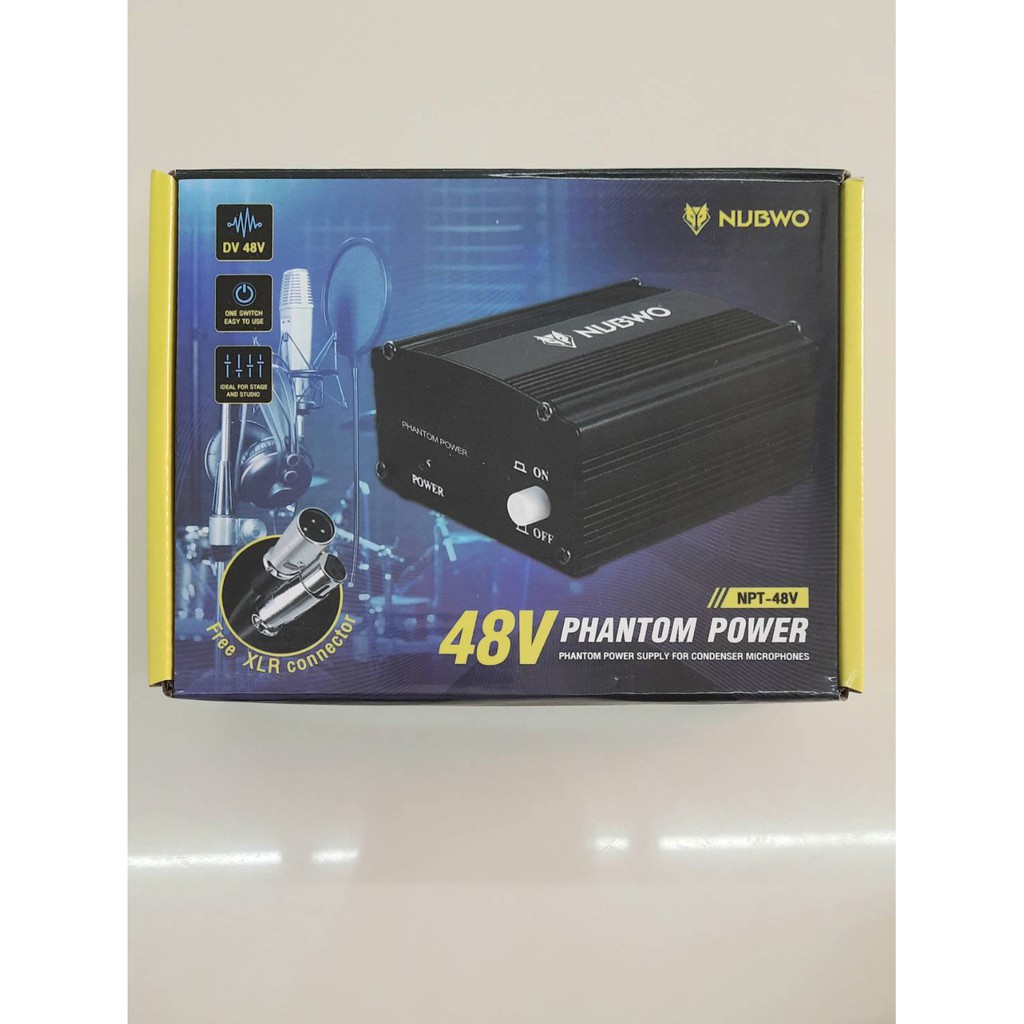 48v-phantom-power-npt-48v-nubwo-condenser-microphones-dv-48v-free-xlr-connector