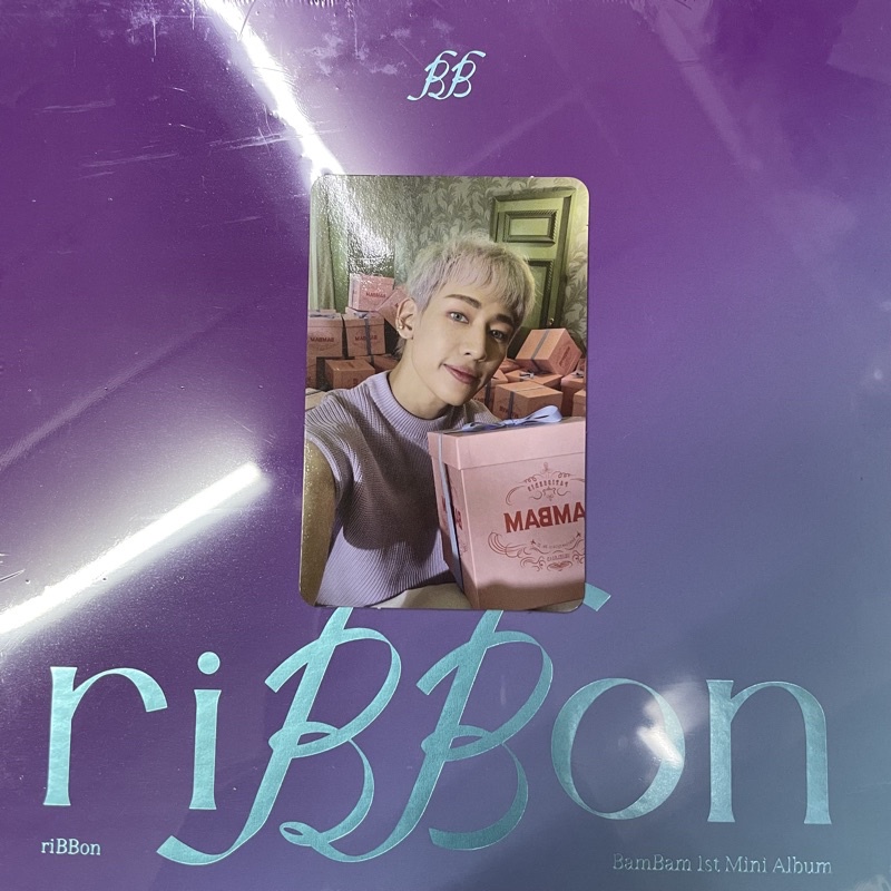 พร้อมส่ง] อัลบั้ม BAMBAM 1st Mini Album {riBBon} (แบมแบม GOT7) +