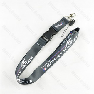 ภาพขนาดย่อของสินค้าJDM Style For BMW M Power Performance Logo Cellphone Lanyard JDM Racing Car Keychain ID Holder Mobile Neck Strap Quick Release For M3 M4 M5 M6 330im 560im