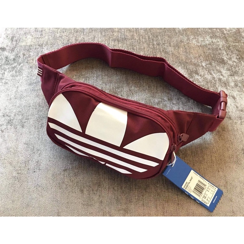 ถูกที่สุด-ของแท้100-กระเป๋าคาดอก-คาดเอว-adidas-essential-belt-bag-โลโก้ใหญ่