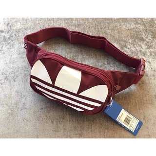 ถูกที่สุด ของแท้100% กระเป๋าคาดอก/คาดเอว adidas essential belt bag โลโก้ใหญ่