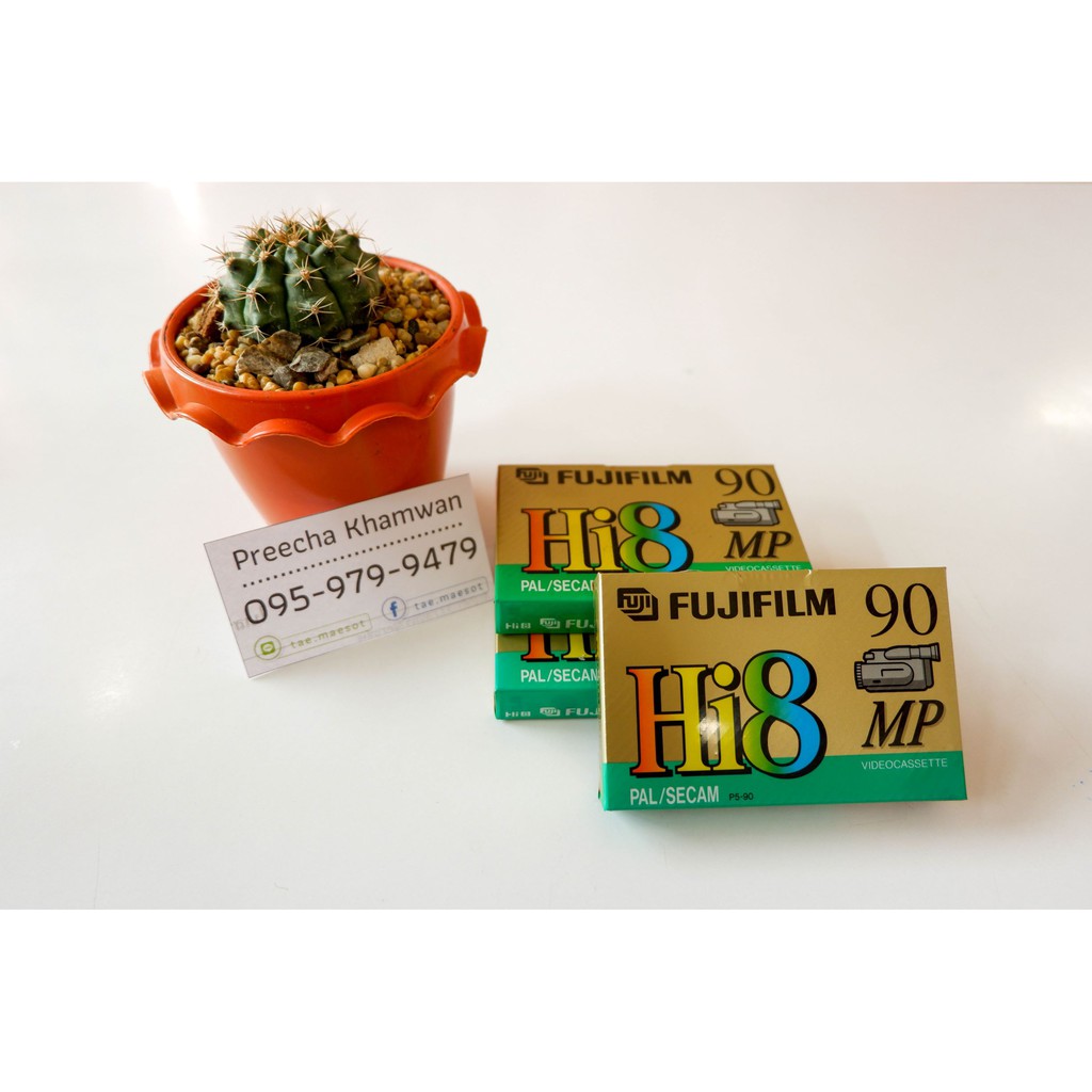 ม้วนเทป กล้องวีดีโอ Fujifilm Hi8 Video MP 90 Shopee Thailand