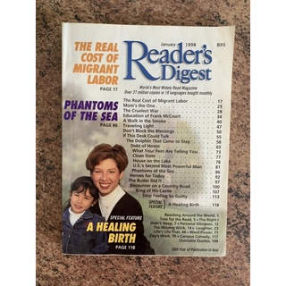 Reader’s Digest มือ 2 สภาพดี January 1998 B95