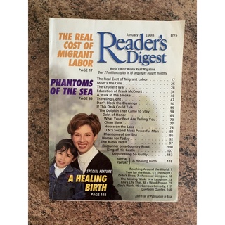 Reader’s Digest มือ 2 สภาพดี January 1998 B95
