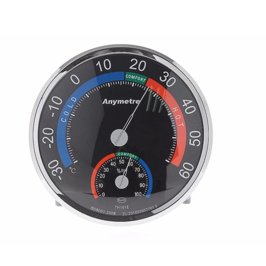 เครื่องวัดอุณหภูมิและความชื้น Thermometer & Hydrometer ANYMETER TH101B ...