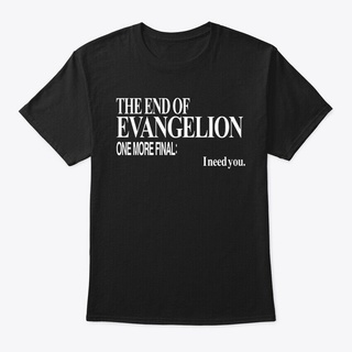 [100% Cotton] Neon Genesis Evangelion I Need You - N/a Hanes Tagless Tee T-Shirt