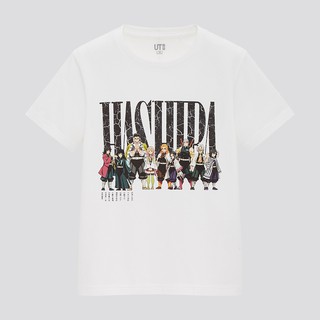 Uniqlo เสื้อยืด แขนสั้น พิมพ์ลายมังงะ (UT) (Demon Slayer Series) สําหรับผู้ชาย