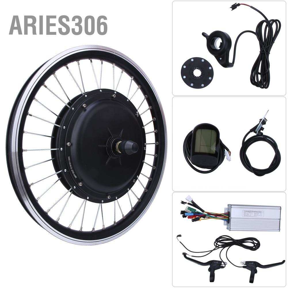 ชุดแปลงล้อจักรยานไฟฟ้า-aries306-48v-500w-20-นิ้ว-kt-lcd5