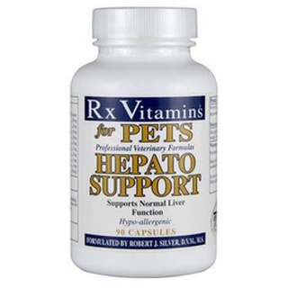 (ส่งฟรี) Rx Vitamins Pets Hepato Support Dog Cat เฮพพาโต ซัพพอร์ท อาหารเสริม สุนัข แมว บำรุงตับ 90 แคปซูล จำนวน 1 กระปุก