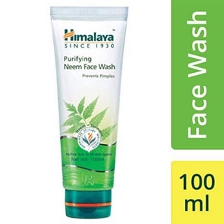 Himalaya Purifying Neem Face Wash 100 หิมาลายาเจลล้างหน้าลดสิว