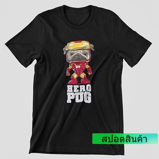 เสื้อยืดใหม่ 【COD】 เสื้อยืดผู้ชาย คู่รัก การ์ตูน ไอรอนแมน COMING CLUB