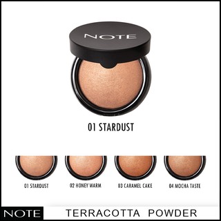 NOTE COSMETICS TERRACOTTA POWDER 01 STARDUST