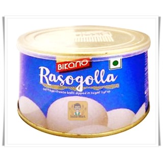 ภาพขนาดย่อของภาพหน้าปกสินค้ารัสกุลล่ะ (Rasogolla) ขนมหวานจาก ประเทศอินเดีย ยี่ห้อ บิกาโน (1 กิโลกรัม) -- Bikano's Rasogolla (1 KG) จากร้าน indiamart บน Shopee