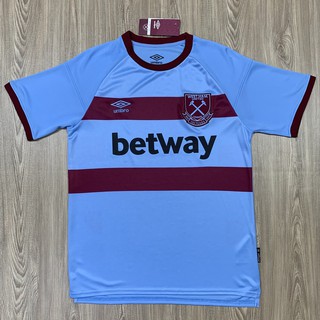 เสื้อทีมฟุตบอล เสื้อบอลผู้ใหญ่ เสื้อสโมสรทีม Westham ปี 22 งานดีมาก คุณภาพเกรด AAA (A-204)