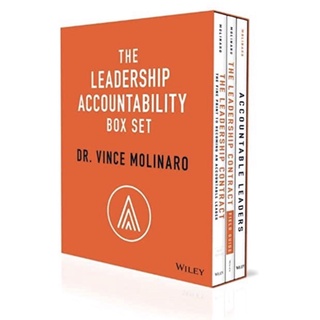 หนังสือภาษาอังกฤษ The Vince Molinaro Leadership Accountability Box Set 1st Edition