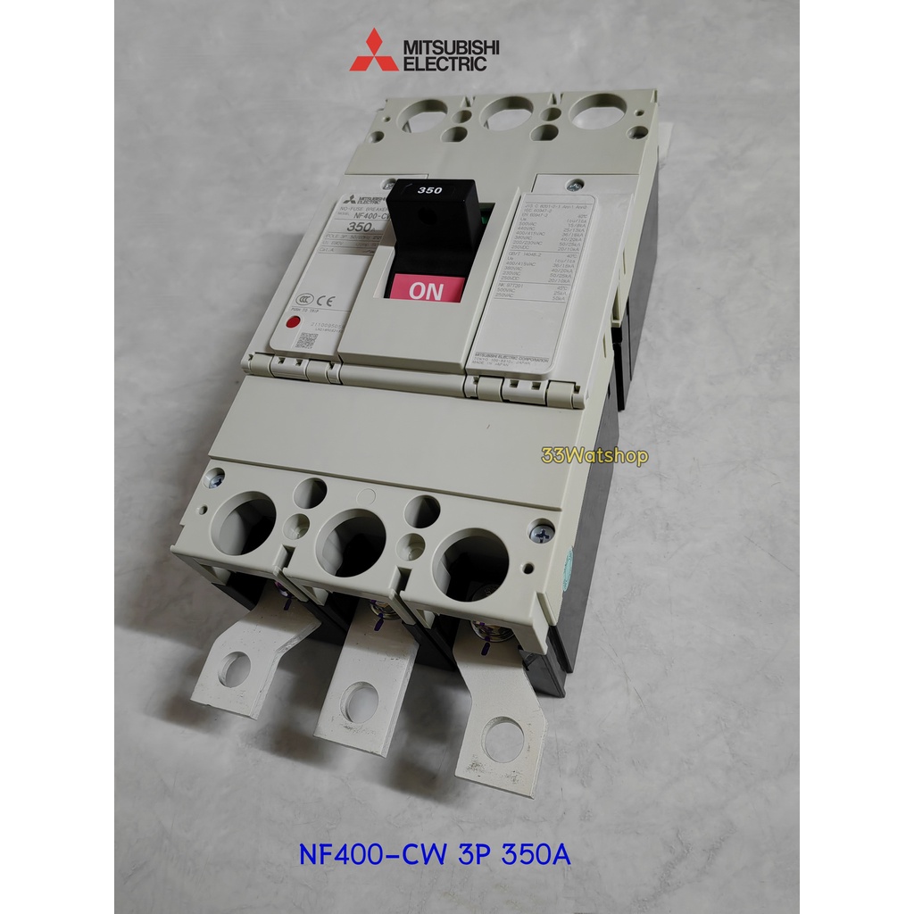 mitsubishi-เบรกเกอร์-nf400-cw-3p-350a-breaker-มิตซูบิชิ