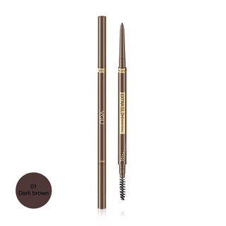 Y.O.U Extra Slim Brow Pencil ดินสอเขียนคิ้ว หัวดินสอเล็กเพียง1.5มม.เพื่อสร้างลายเส้นขนคิ้วที่สวยคม