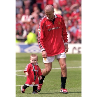 โปสเตอร์ David Beckham เดวิด เบคแคม Manchester United MUFC แมนเชสเตอร์ยูไนเต็ด แมนยู Poster รูปภาพ Red Devils ฟุตบอล