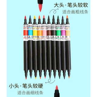 2 หัว ปากกาเขียนขนม ฟองดอง คุกกี้ แบบ 2 หัว ขนาด 17 ซม. 1 สี / 1 ด้าม *มีให้เลือกหลายสี เลือกสีได้ค่ะ
