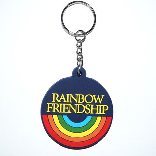 พวงกุญแจยาง GAY RAINBOW FRIENDSHIP เกย์ รุ้ง เพื่อน