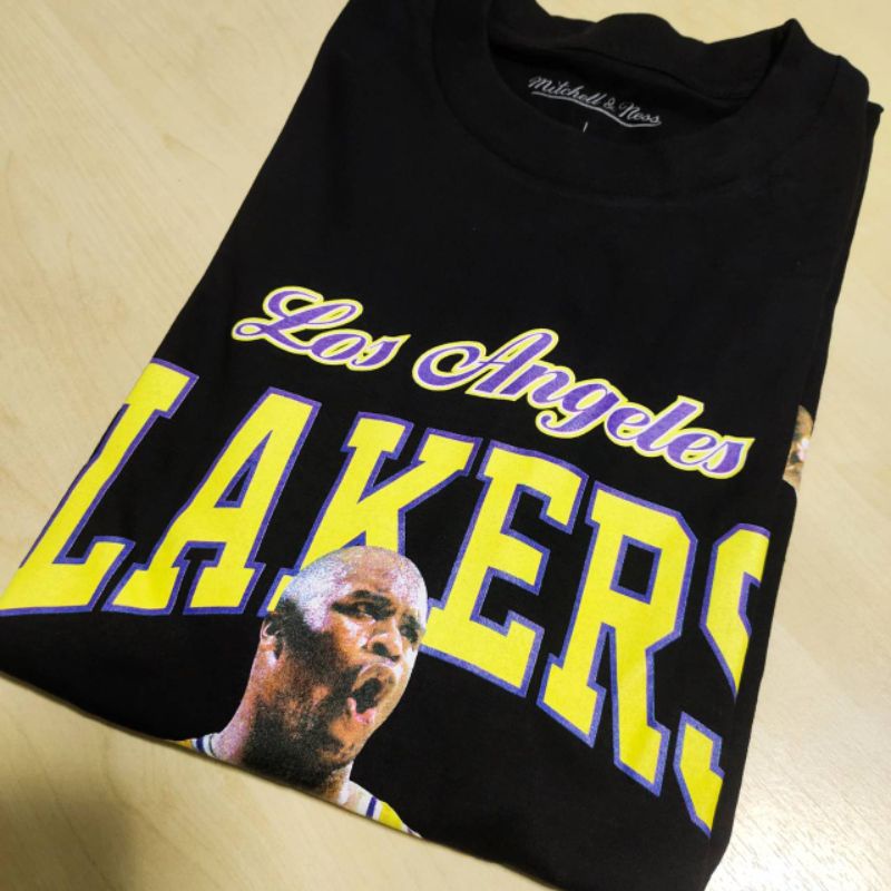 tshirtฝ้ายเสื้อยืด-shaquille-oneal-la-laker-basketballs-5xl