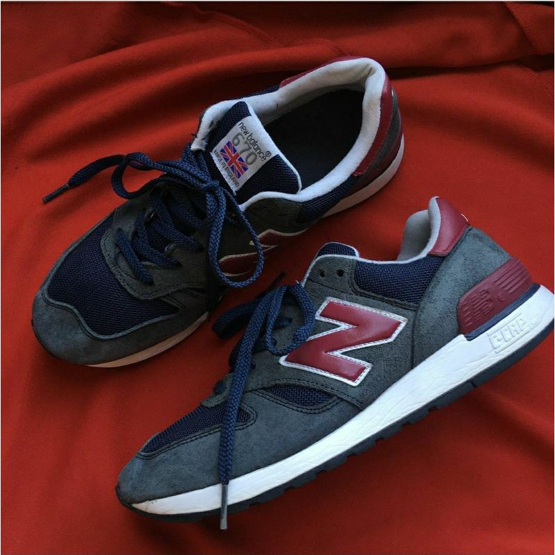 New Balance 670 England(M670SNR) Size : 8.5Us / 26.5Cm | Shopee Thailand