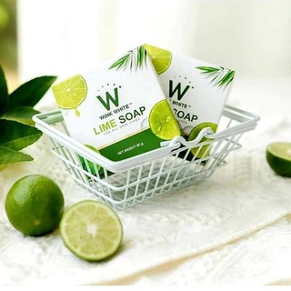 สบู่มะนาววิ้งไวท์-w-lime-soap-wink-white-lime-soap-วิงค์ไวท์-สบู่มะนาว-ช่วยให้ผิวกระจ่างใส-สุขภาพดี