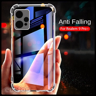 Opoo Realme 9 Pro Plus Case Clear Protection Phone Cover Realmy Realm 9Pro + Camera Shockproof Soft TPU Fundas