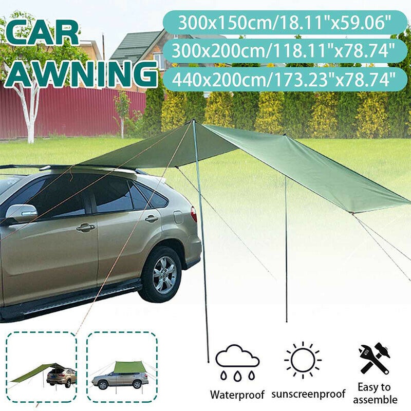 bhq-cod-ม่านบังแดดติดรถ-เต้นท์หลังคา-awning-ฟลายชีทติดรถ-ม่านบังแดดติดรถ-vehicular-canopy-tarp