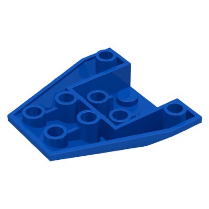 lego-part-ชิ้นส่วนเลโก้-no-4855-wedge-4-x-4-triple-inverted-with-connections-between-2-studs