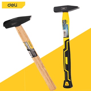 ภาพหน้าปกสินค้าDeli ค้อน ค้อนเหล็ก ค้อนตอกสมอบก ค้อนขนาดเล็ก ด้ามไม้ Hammer ค้อนด้ามสั้น มีขนาด 200 /350 กรัมให้เลือก ที่เกี่ยวข้อง