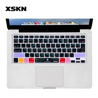 XSKN DW Hotkeys Keyboard Cover, Website Page Design Shortcut Silicone Functional Soft Keyboard Skin for Macbook 13 15 17