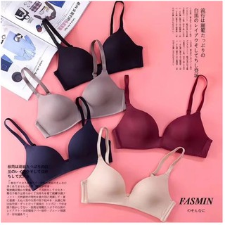 ชุดชั้นในเด็กโต สาววัยรุ่น BRA SET เสื้อใน ยกทรง ชุดชั้นในสตรี ใส่สบาย ลายสีพื้น cotton Bra สไตล์ Sabina