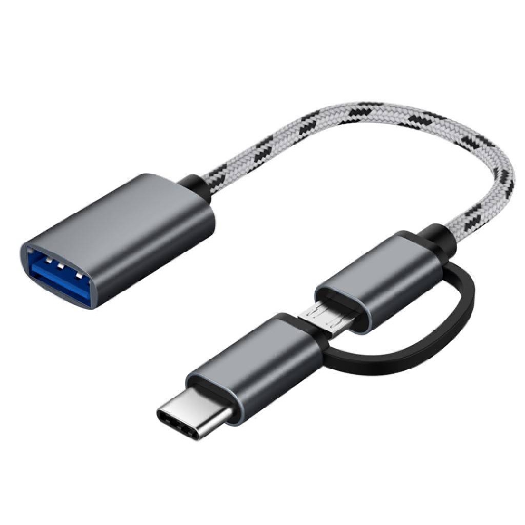 2-in-1-type-c-otg-to-usb-3-0-อินเทอร์เฟซ-otg-สายอะแด๊ปเตอร์-fast-ตัวเชื่อมต่อเพื่อส่งผ่าน