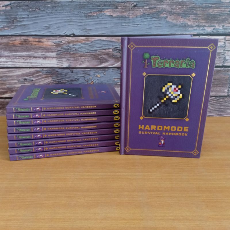 terraria-hard-mode-survival-handbook-หนังสือคู่มือเกมส์เด็กปกแข็ง-มือสอง