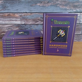 Terraria : Hard mode survival handbook หนังสือคู่มือเกมส์เด็กปกแข็ง (มือสอง)