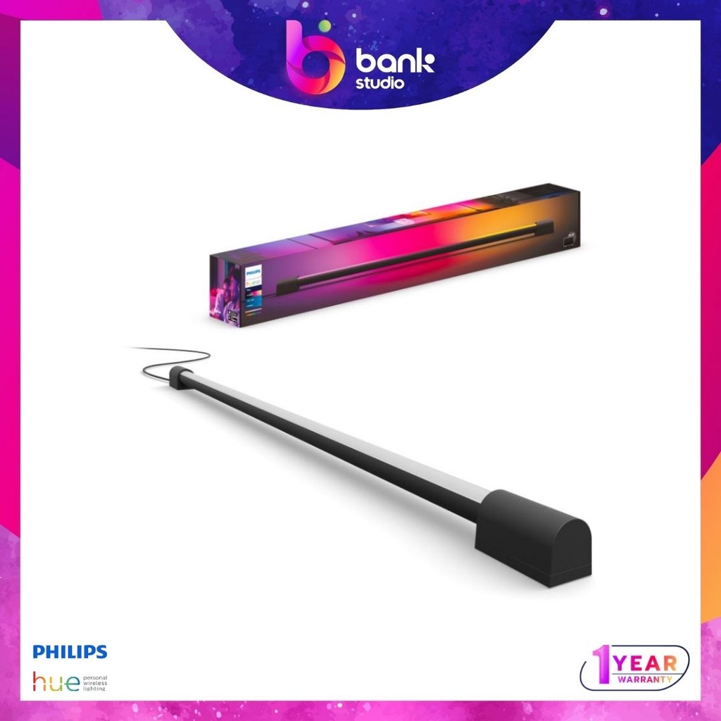 ประกัน-1ปี-philips-hue-play-gradient-light-tube-compact-black