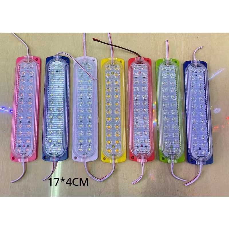 โมดุล-ไฟ-led-module-24led-24v-รถใหญ่-หกล้อ-สิบล้อ-มี8สีให้เลือก-1ชิ้น