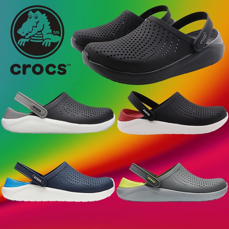 crocs-literide-clog-รองเท้าลำลองผู้ใหญ่-รองเท้าแตะ-รองเท้าผู้ใหญ่-มาใหม่สุดฮิต-ใส่ได้ทุกเพศ-มีส่วนลดราคา