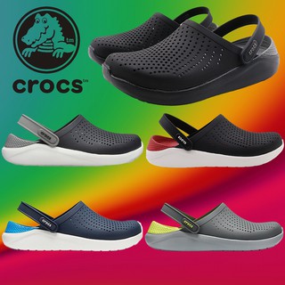 Crocs LiteRide Clog รองเท้าลำลองผู้ใหญ่ รองเท้าแตะ รองเท้าผู้ใหญ่ มาใหม่สุดฮิต ใส่ได้ทุกเพศ มีส่วนลดราคา