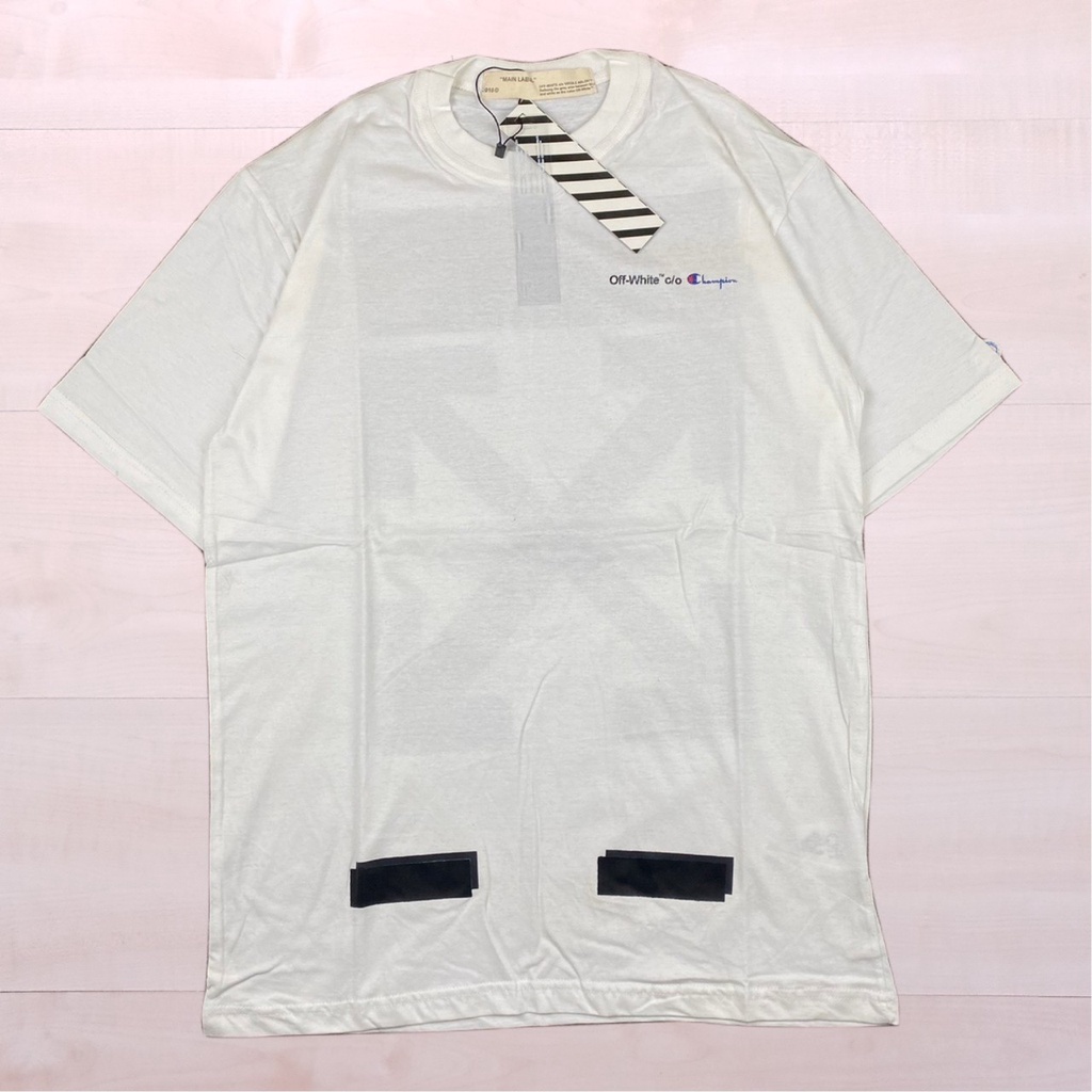 เสื้อยืดโอเวอร์ไซส์เสื้อยืด-สีขาว-x-champion-tee-whites-3xl